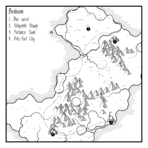 région map carte fantasy